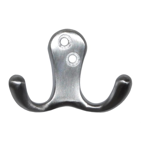 Designs-Done-Right 302-625 Bright Chrome Side by Side Double Coat Hook - Bright Chrome DE2950597